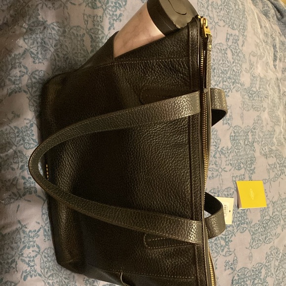 Fossil Pebbled Leather Day Bag - Picture 2 of 14